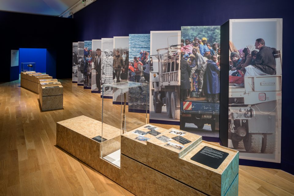 5. The Refugees -  Forced to Flee. A 2020 exhibition that explores a century of refugee experiences. Imperial War Museum, London. Photo Gareth Gardner.jpg